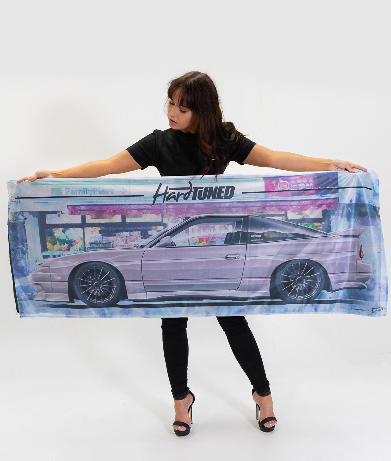 Nissan 180sx Workshop Flag Hardtuned Car Clothing Racewear