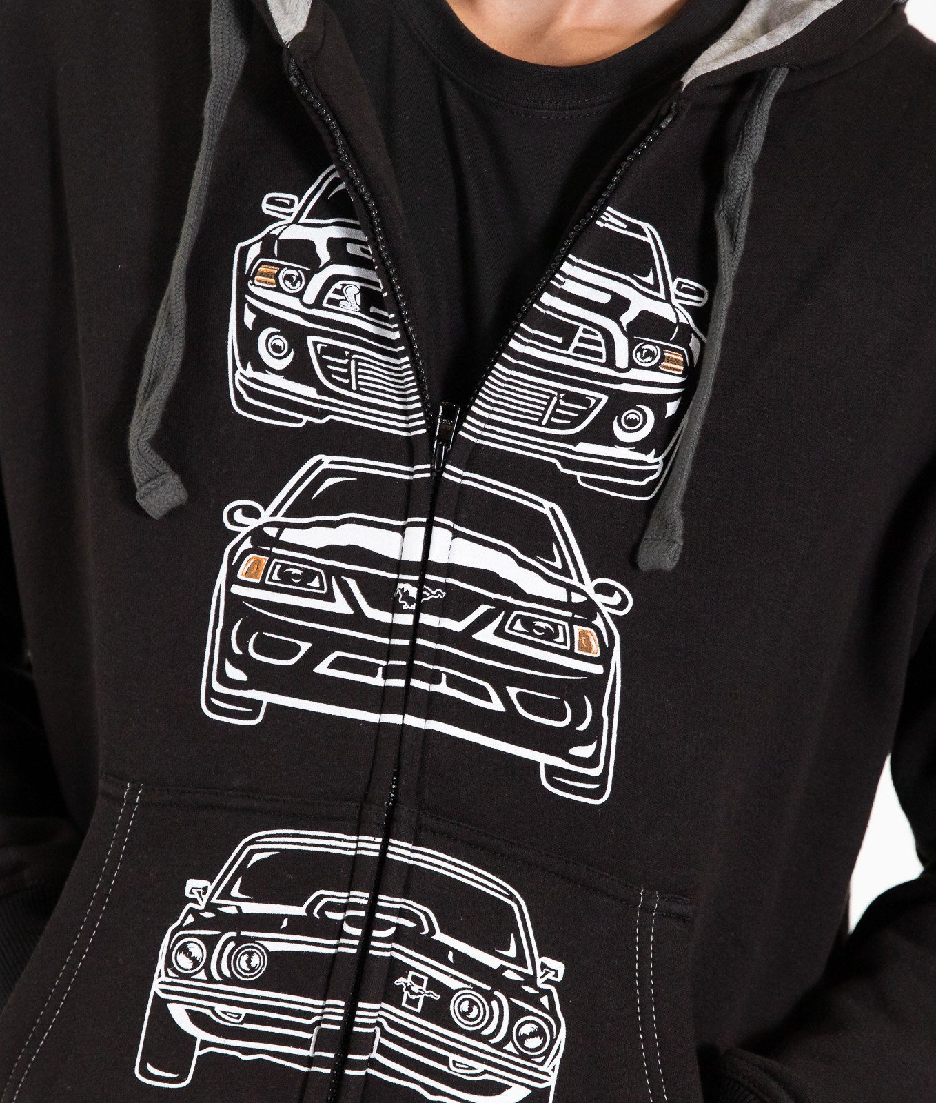 ford mustang hoodie clothing