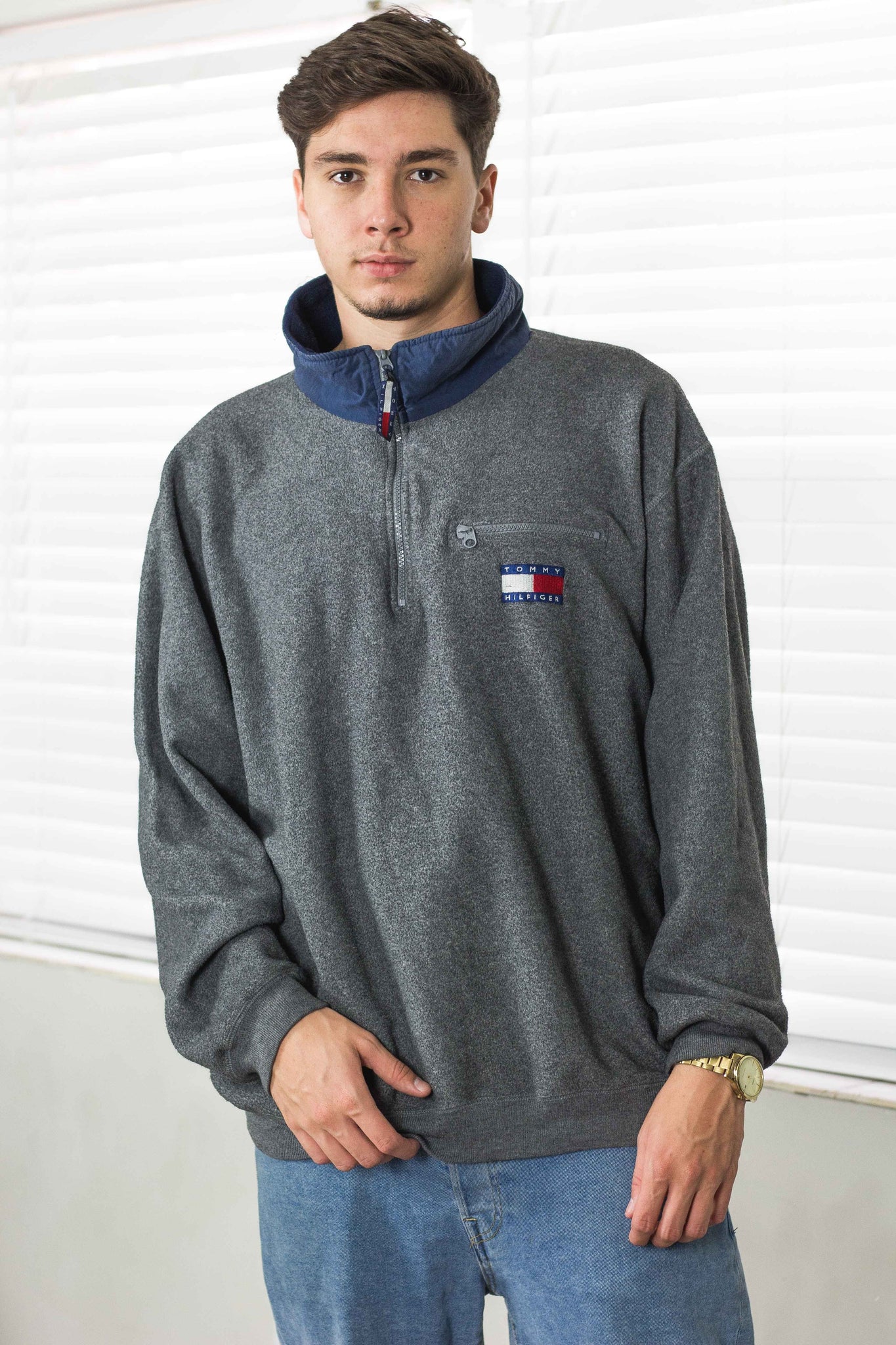 vintage tommy fleece