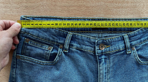 Cómo medir la cintura para saber la talla de pantalón vaquero que necesitas  - Blue Nattier