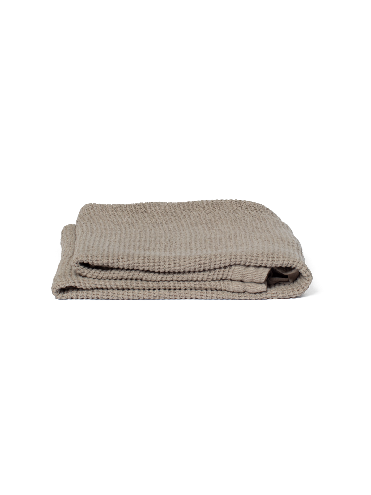 Linen Waffle Towel in Taupe, Waffle Bath Towel Set: Hand, Body Towels, Large  Waffle Textured Soft Washed Linen 