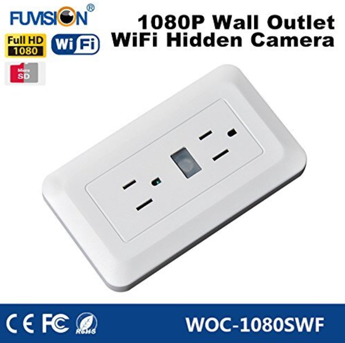 Wi Fi Hidden Camera Electrical Outlet Design Fpispysource