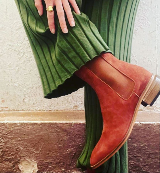 Rust beau coup chelsea boot