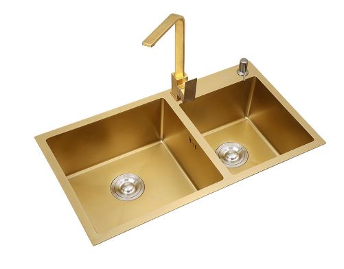 cheap gold kitchen sink