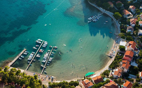 Paradise Beach in Crnika, perfect for families