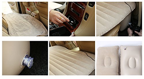 Deluxe Inflatable Car Seat Mattress + Pump