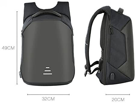 Large Anti-Theft Backpack with Usb Charging Port and Powerbank