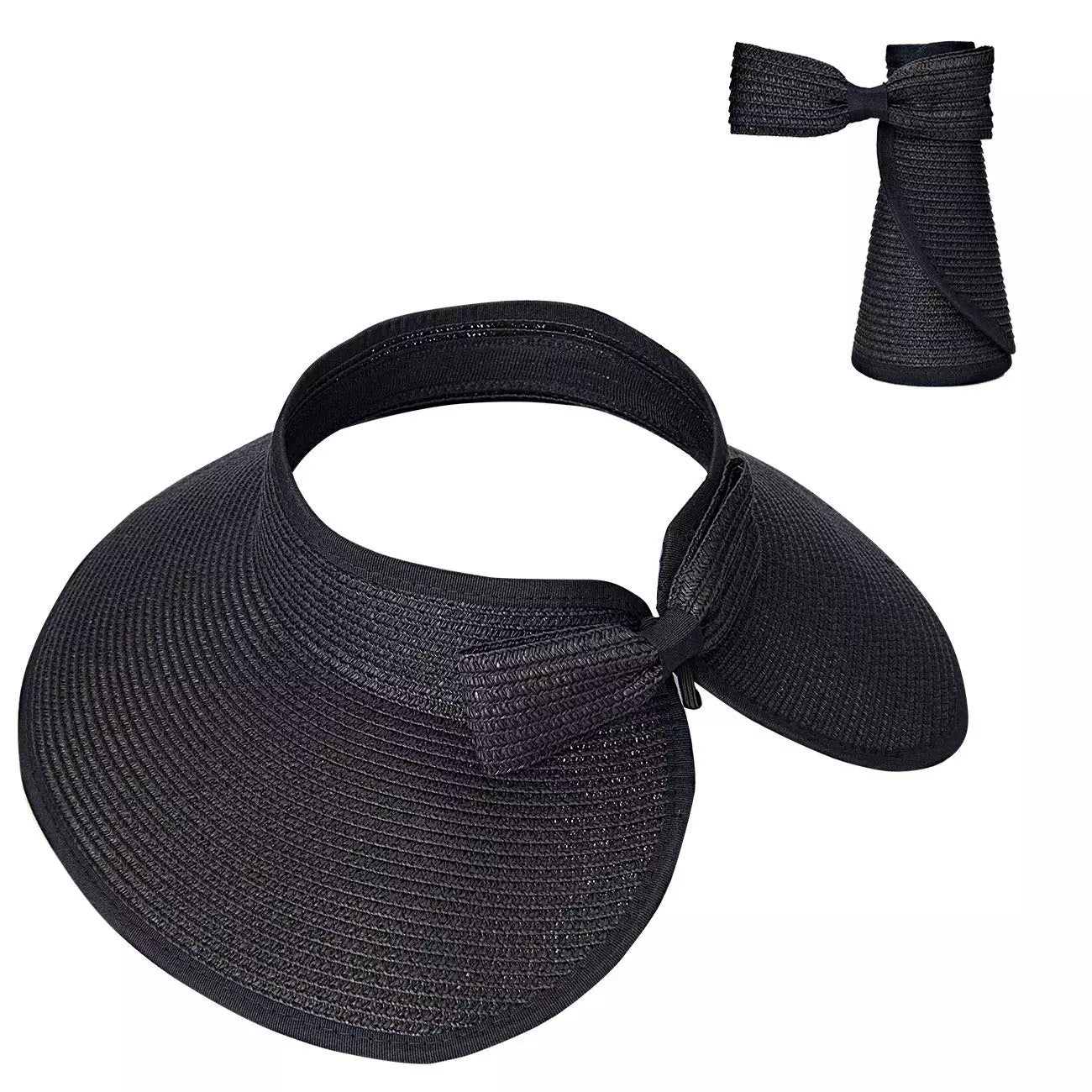 Chapeau De Plage Large Et Pliable Pour Vous Protéger Des Uv