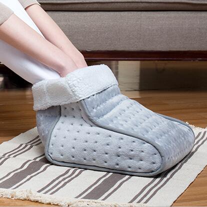 Portable Electric Heated Foot Slippers