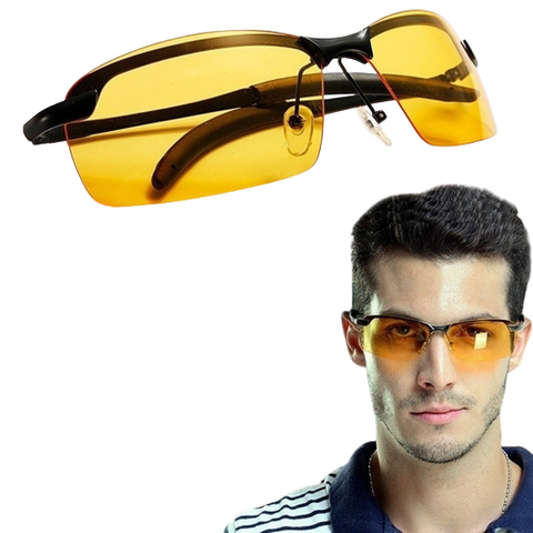 Gafas polarizadas de visión nocturna para hombres: Gafas de visión nocturna