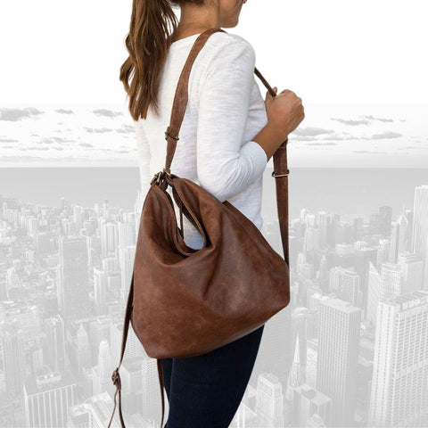 The Convertible Handbag Into A Backpack: Versatility At Service