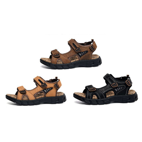 Classic, Lightweight And Fashionable Leather Sandals For Men