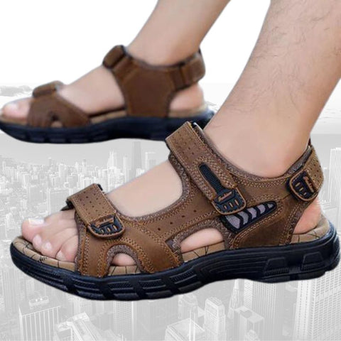 Classic, Lightweight And Fashionable Leather Sandals For Men