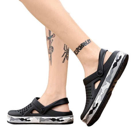 Yishen -Sandales cómodos y robustos para los hombres