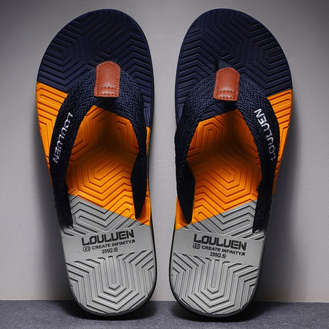 Men's Shoes High-end Breathable Beach Flip-Flops
