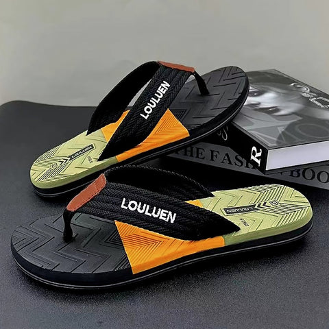 Men's Shoes High-end Breathable Beach Flip-Flops