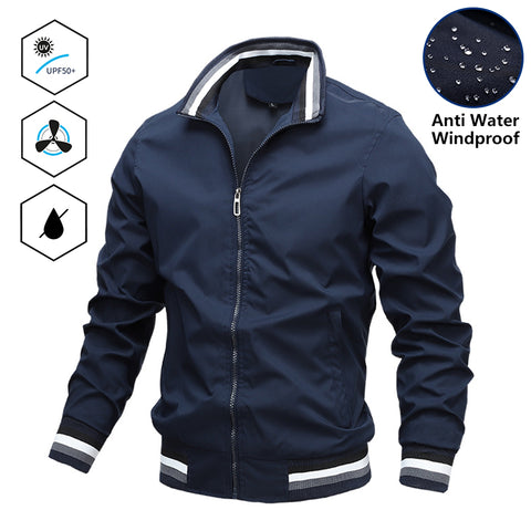 Relaxed fashion jacket for men