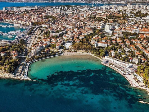 Bačvice, idéale pour la baignade