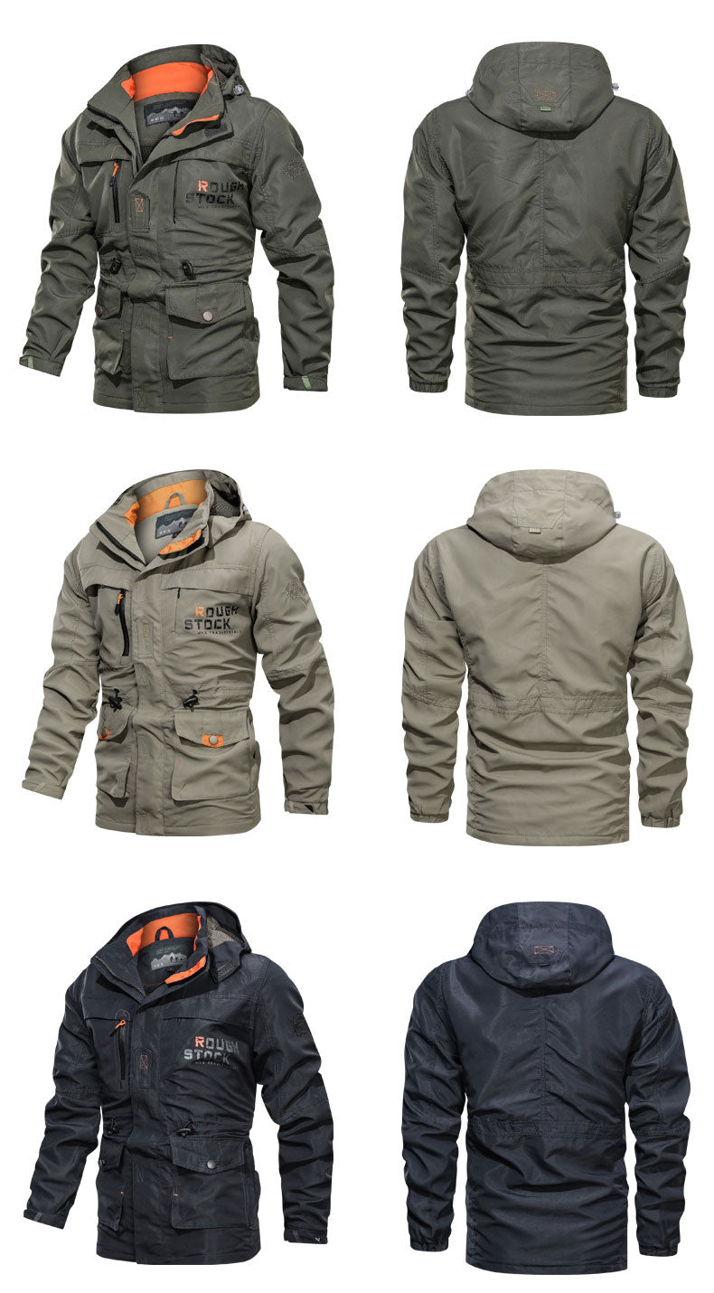 Alpha parka: Military jacket for men