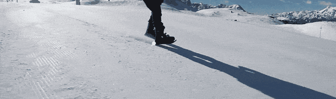 Raquetas de nieve - mini esquís, para deslizarse por todas partes