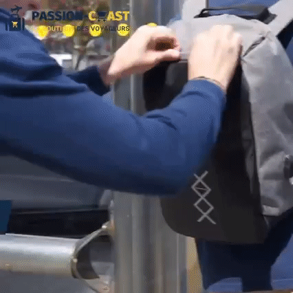 Large Anti-Theft Backpack with Usb Charging Port and Powerbank