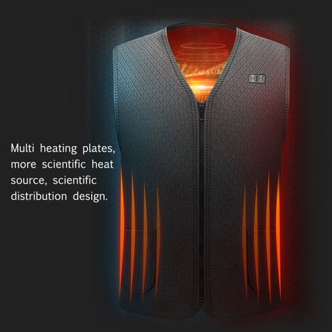 Heated vest (7 zones) - Hotback 3