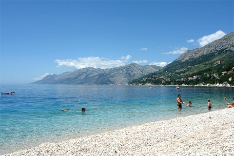 Brela and its pebble beaches