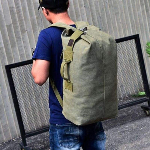 Canvas Military Backpack 23-33l - Us Navy Model (3