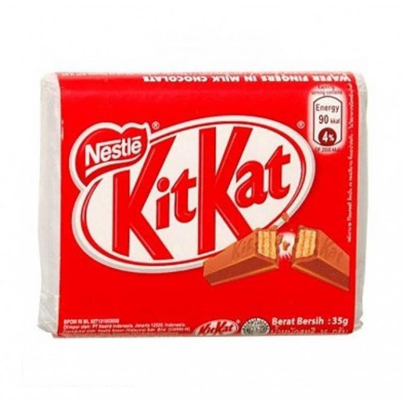 Kitkat Wafer Coklat Susu Wafer Fingers In Milk Chocolate 35g Shopping D Service Platform