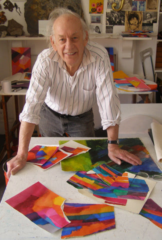 John Eaves in his studio