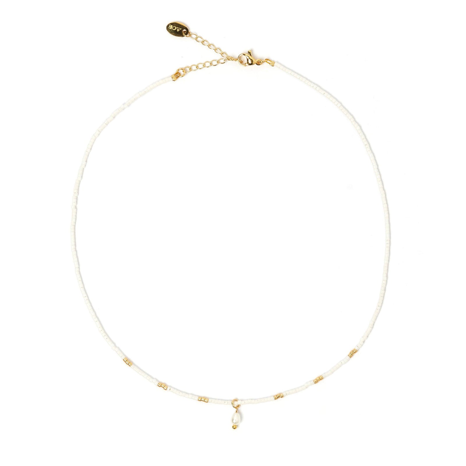 Zara Necklace - Daisy White - Arms Of Eve product image