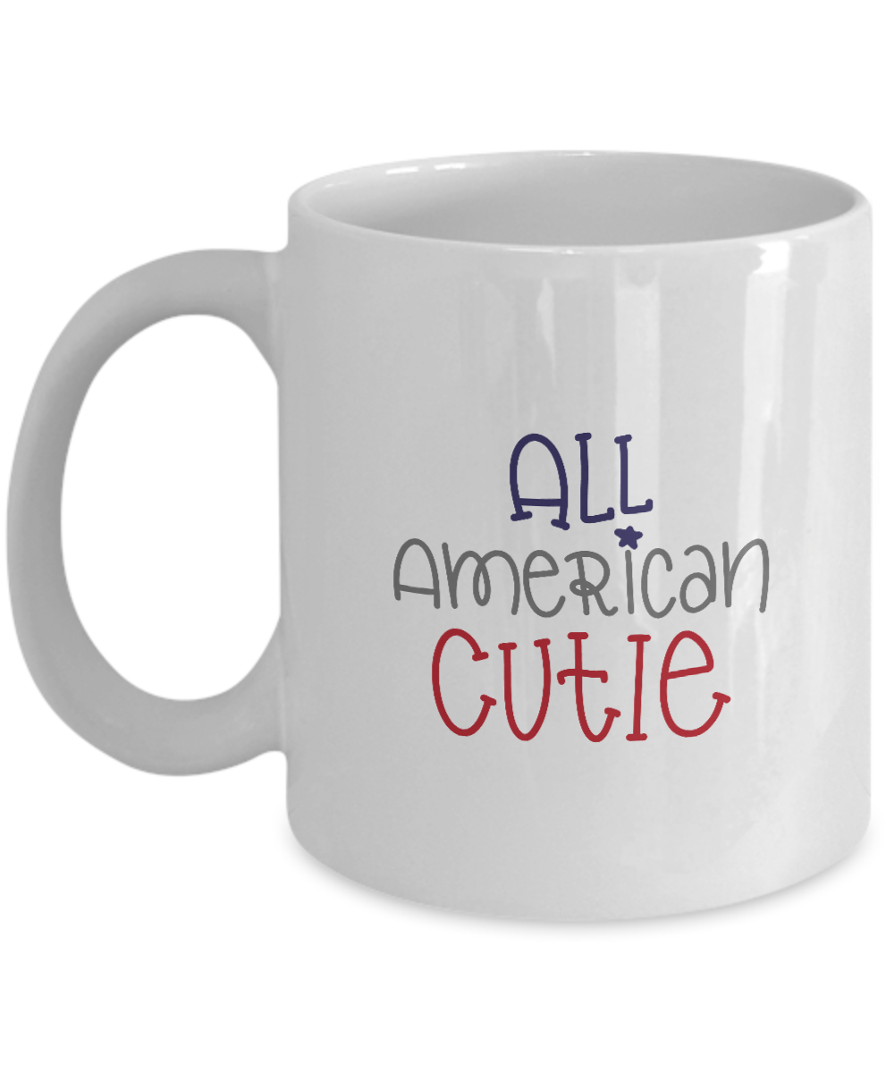 Coffee Mug - All America Cutie by Tech Fashion - tech-fashion-gear