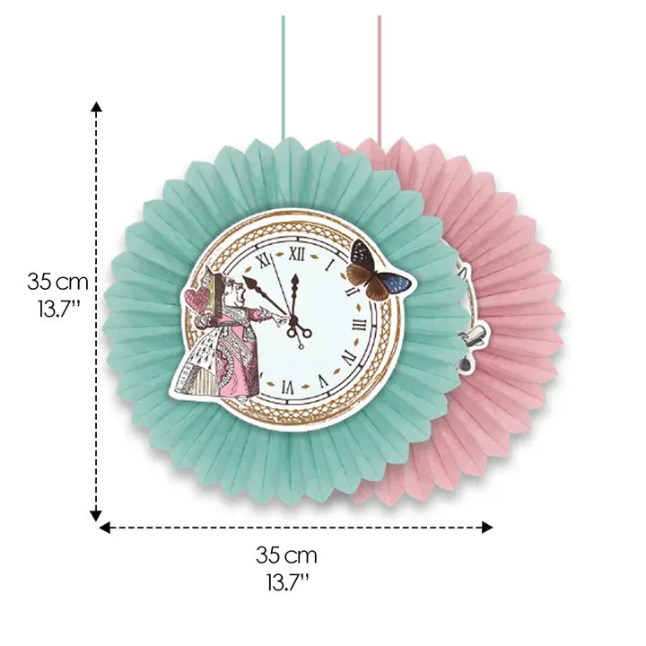 Truly Alice Clock Fans - 10 Pack