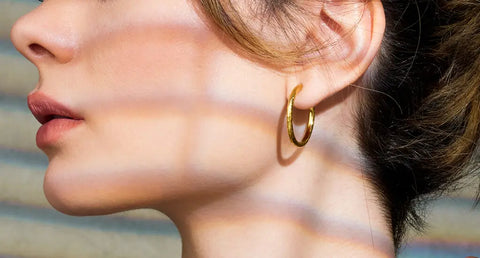 Gold Hoop Earrings