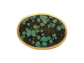GURHAN, GURHAN Rune Gold Stone Cocktail Ring, 35x26mm Oval, with Turquoise