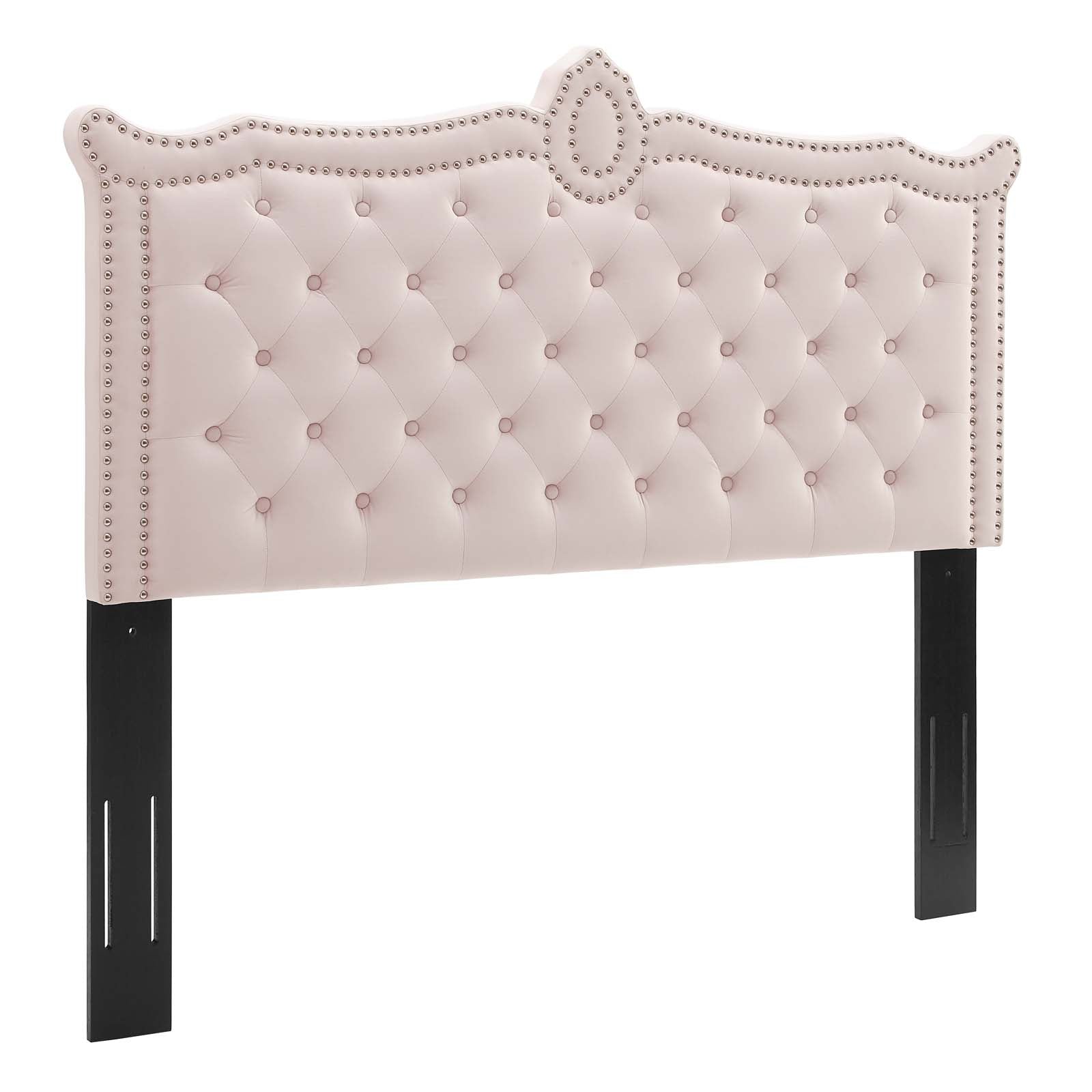Modway Louisa Tufted Performance Velvet Full/Queen Headboard - MOD-6324 - Pink