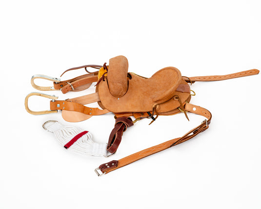 BM  Bronc Halter - Saddle Bronc Riding; Leather