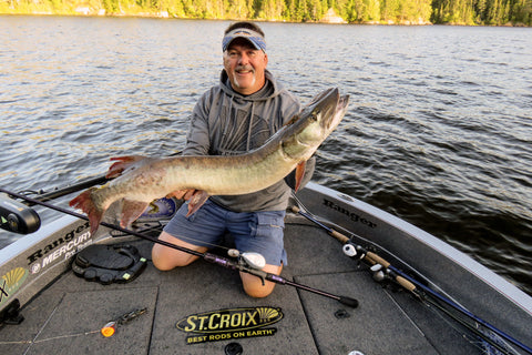 St. Croix Pro Staff Musky Guide Steve Heiting