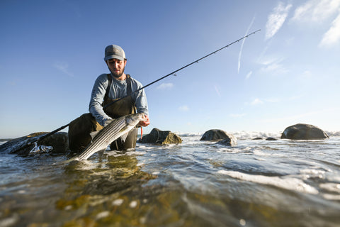 Caris and Broderick on the Right Surf Rods at the Right Time - St. Croix Rod