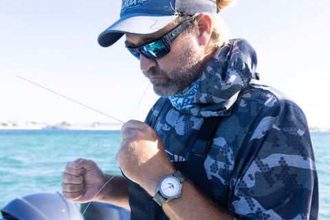 St. Croix Pro Justin Carter rigging for Redfish and Cobia