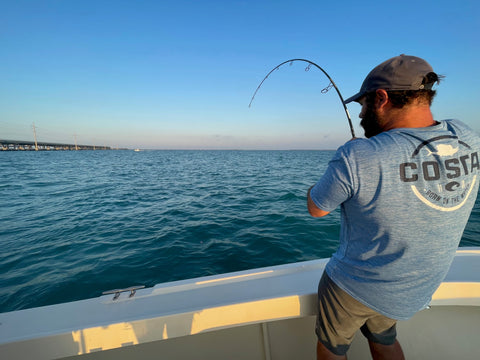 Bait Shop Owner Preparing for Busy Fishing Opener