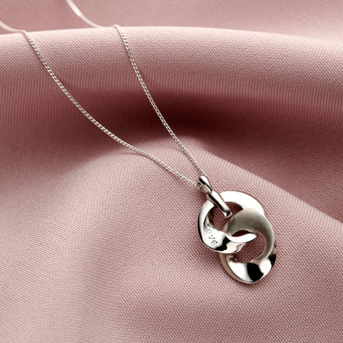 Mobius Infinity Necklace