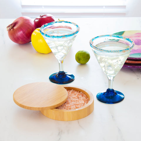 Barkeeper's Salt Box with Magnetic Swivel Lid