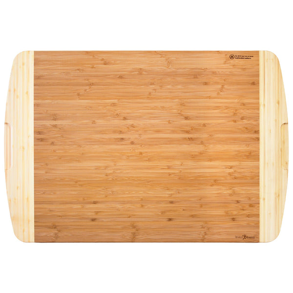 Cut&Carve™ Bamboo Cutting Board