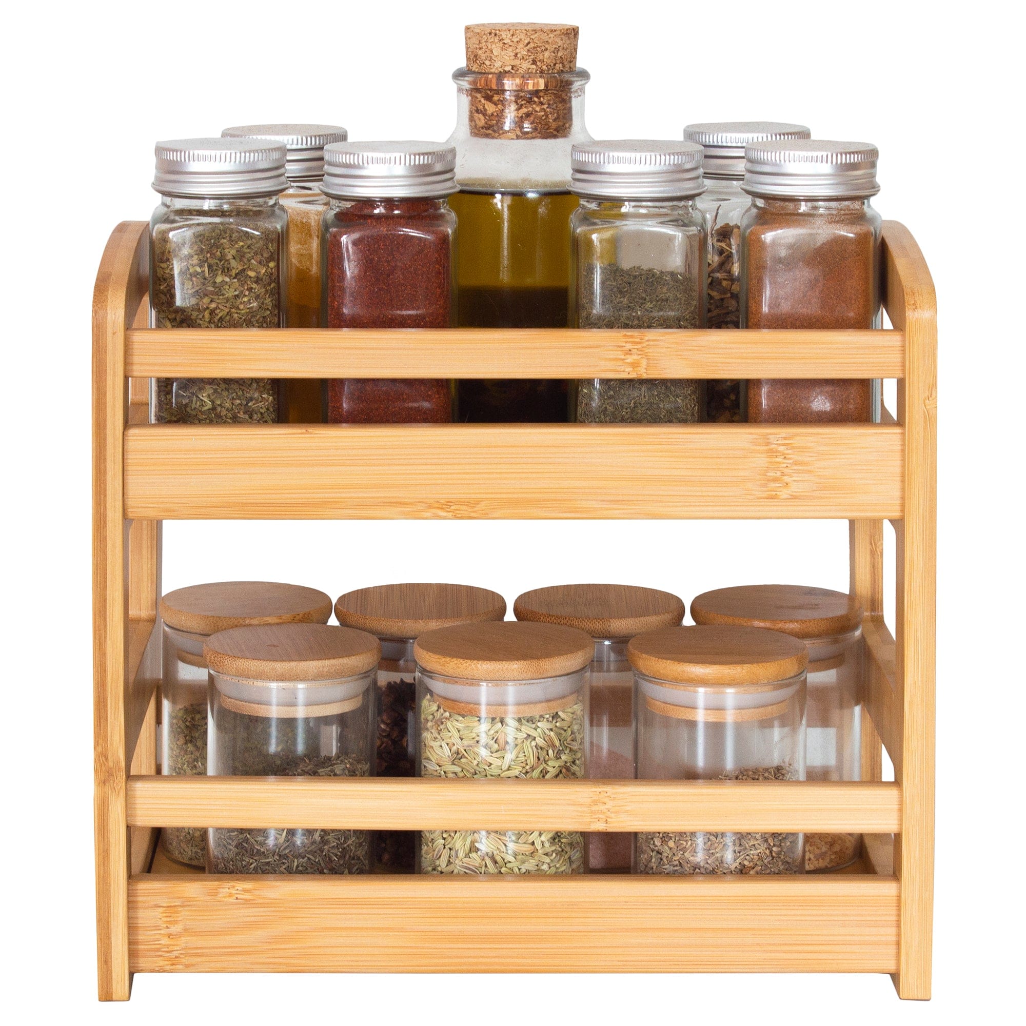 Dutiplus Medicine Cabinet Organizer 2-Tier Pull-and-Rotate Shelf