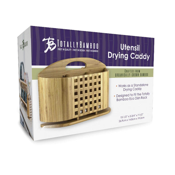 Totally Bamboo Dish Rack Utensil Holder – The Cook's Nook