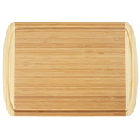 Bambusi Cutting Board Set Of 2 Large Chopping Board With Juice Groove :  Target