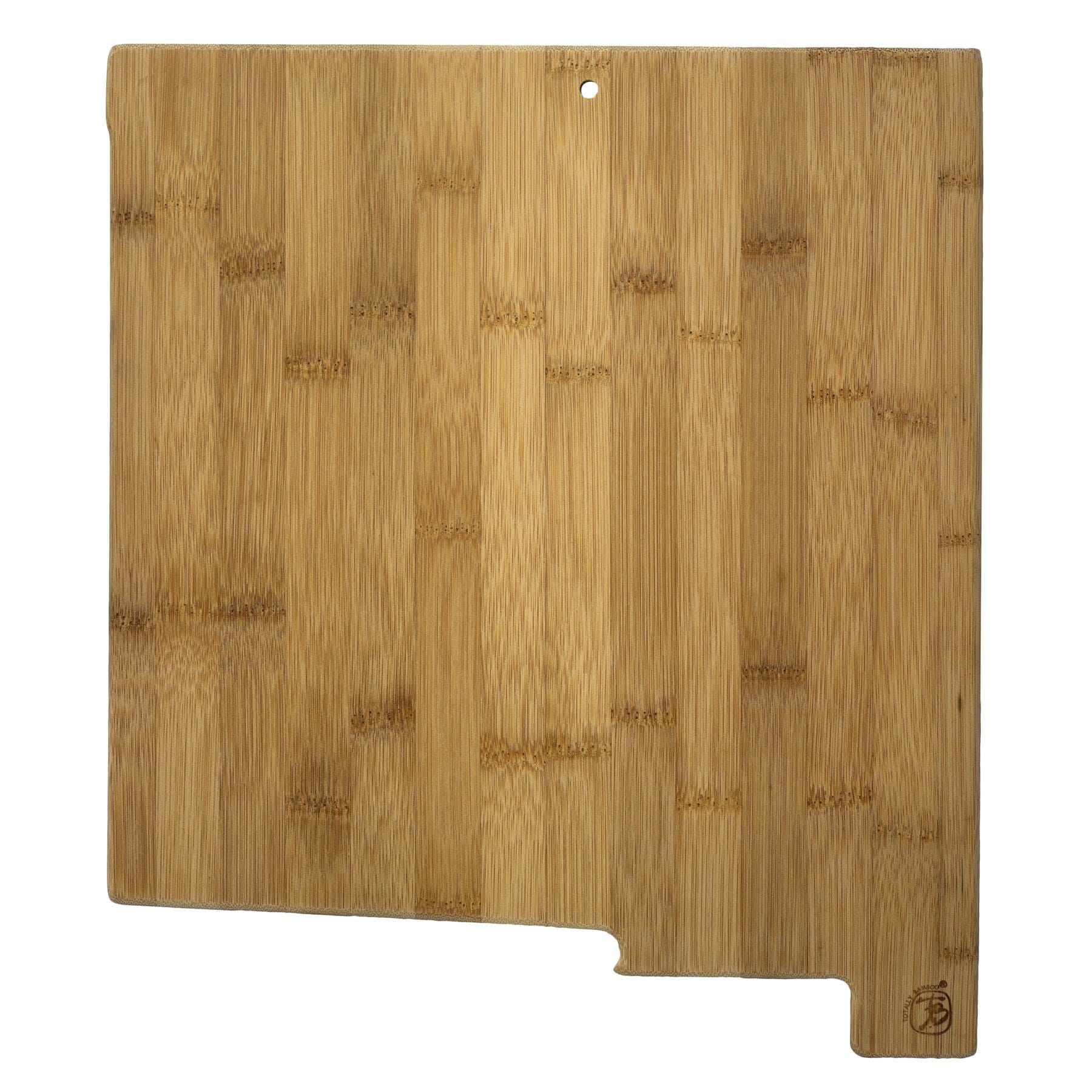 Totally Bamboo New Mexico State Shaped Bamboo Serving and Cutting Board