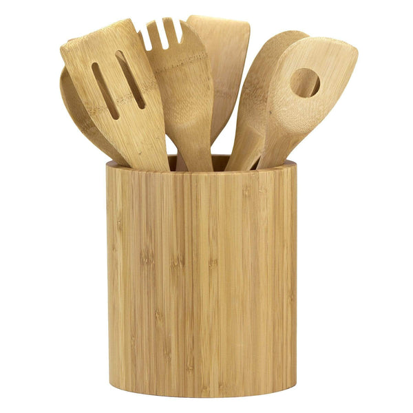 Totally Bamboo 20-2063 Oval Utensil Holder