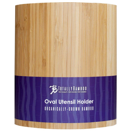 Totally Bamboo 20-2063 Oval Utensil Holder